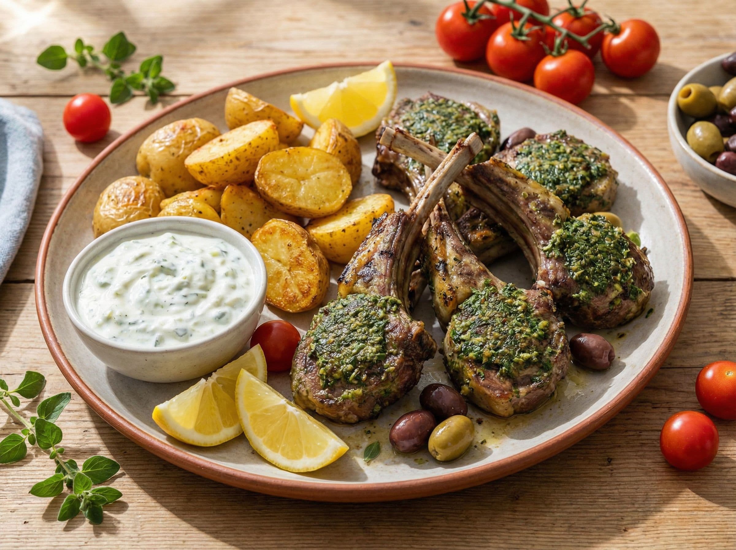 Greek Lamb Chops