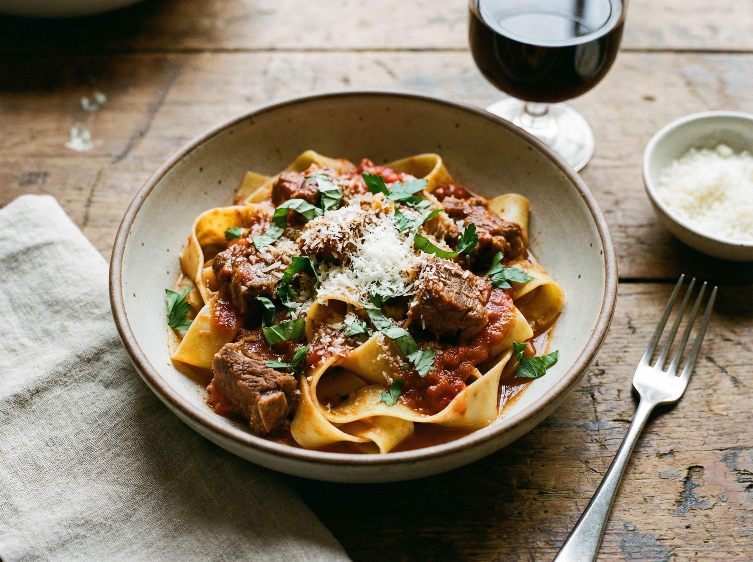 Lamb Ragu with Pappardelle