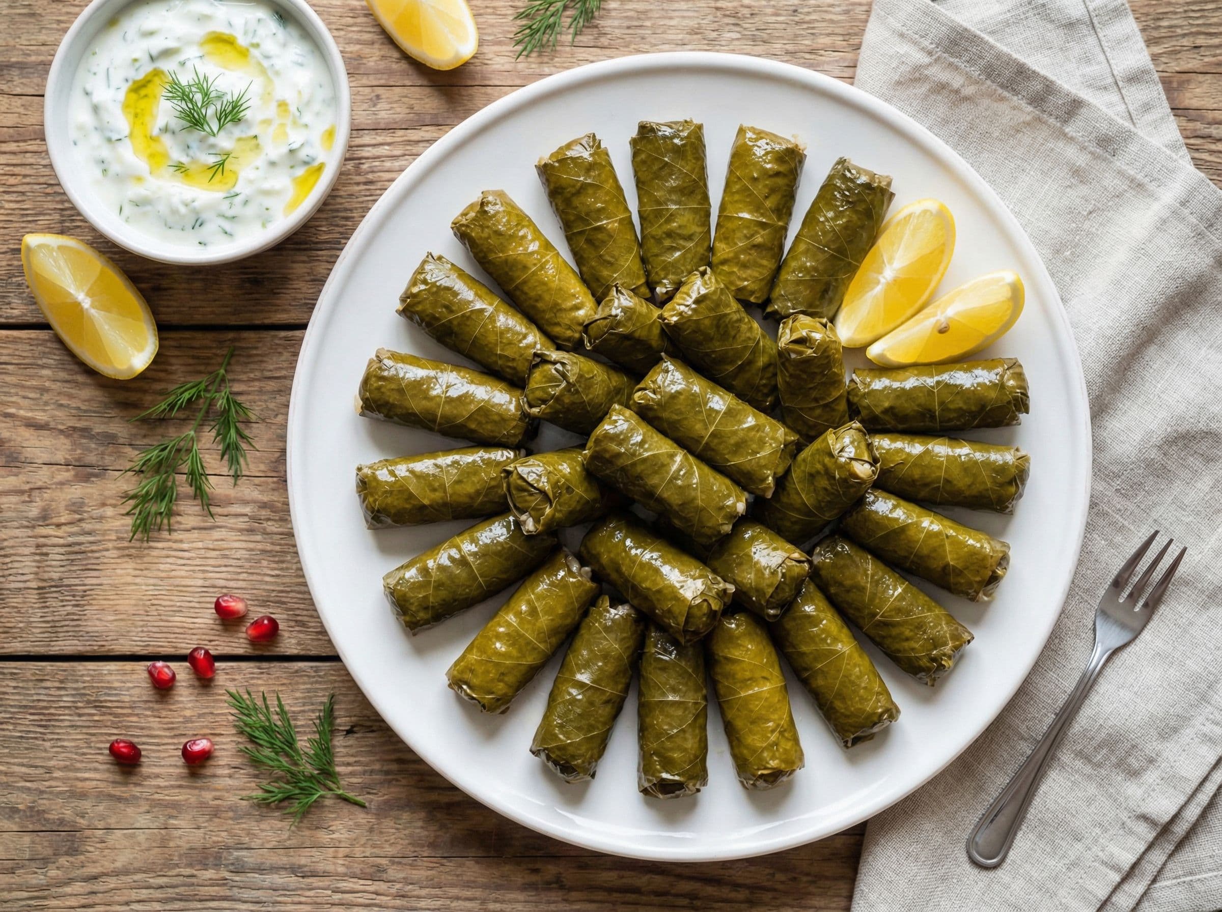 Stuffed Grape Leaves (Dolma)